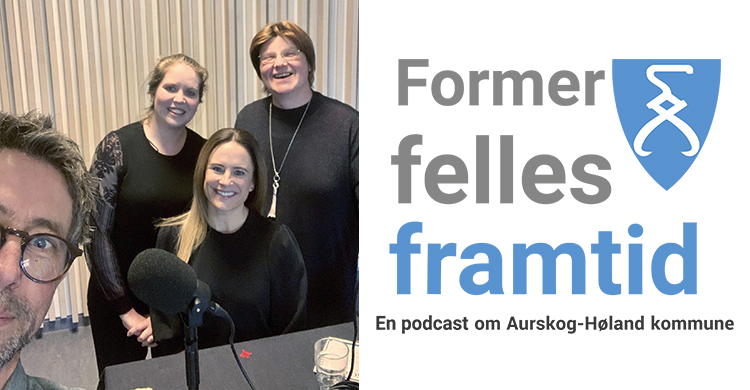 Bilde av 4 personer i episoden